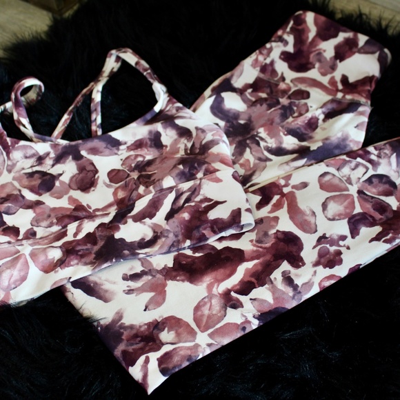 BALANCE COLLECTION SET Women High Rise Dri Wick Legging and Matching Sports Bra - Picture 2 of 5